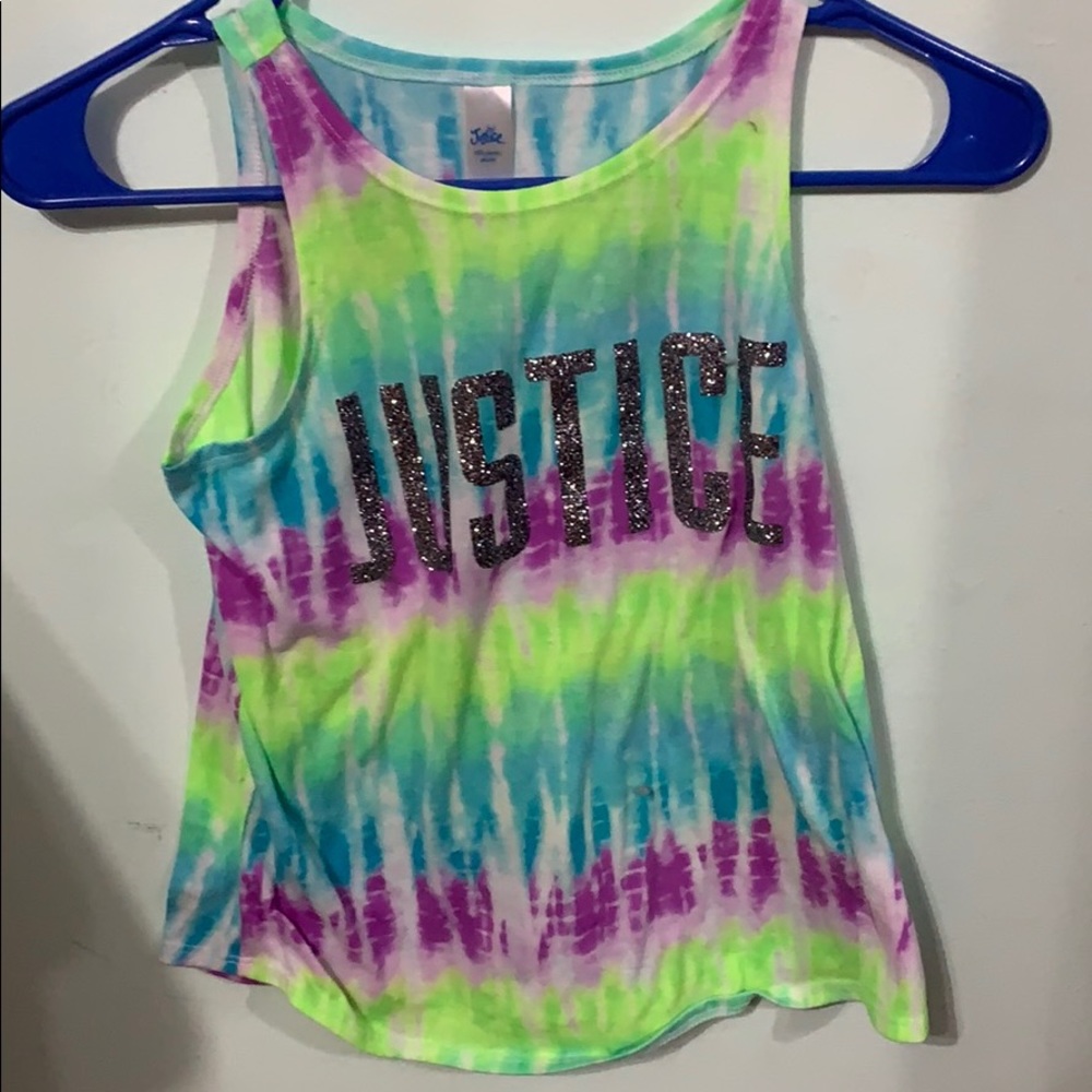 Justice Tie Dye Tank
